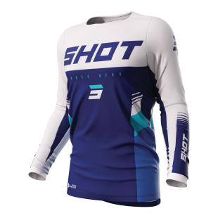 SHOT CONTACT JERSEY TRACER BLUE 12 / 2XL