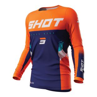 SHOT CONTACT JERSEY TRACER NEON ORANGE 07 / XS