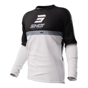 SHOT DEVO JERSEY REFLEX BLACK 12 / 2XL