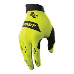 SHOT GLOVES RACE NEON YELLOW 08 / SM