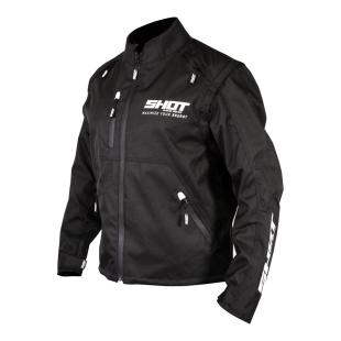 SHOT ASSAULT ENDURO JACKET BLK/WHT 11 / XL