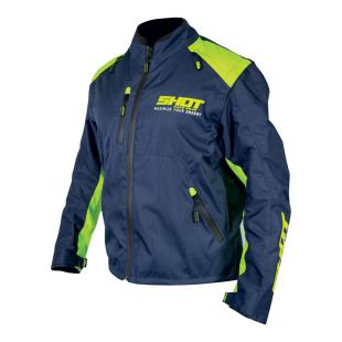 SHOT ASSAULT ENDURO JACKET BLU/NEON YEL 10 / LG