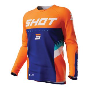 SHOT KIDS RAW JERSEY TRACER NEON ORG 4/5