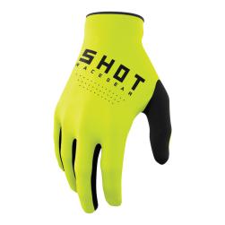 SHOT KIDS RAW GLOVES NEON YELLOW 6/7