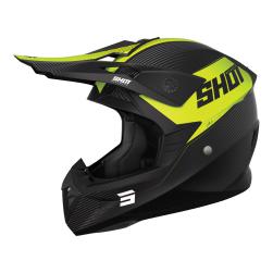 SHOT PULSE HELMET LINE NEON YELLOW MATT 10 / LG