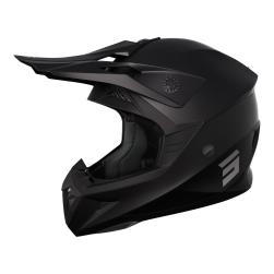 SHOT KIDS HELMET PULSE SOLID 2.0 MATT BLACK 01 / SM