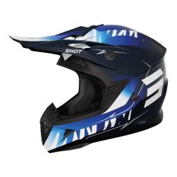 SHOT KIDS HELMET PULSE X-TREME BLUE GLOSSY 02 / MD