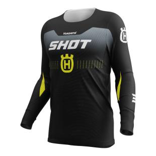 SHOT AEROLITE HVA JERSEY BLACK 10 / XL