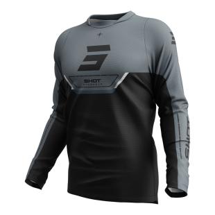 SHOT DEVO JERSEY DAYTONA BLACK 12 / 3XL