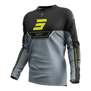 SHOT DEVO JERSEY DAYTONA NEON YELLOW 11 / 2XL