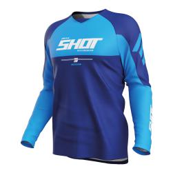 SHOT DRAW PRIVATE JERSEY BLUE 15 / 5XL