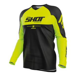 SHOT DRAW PRIVATE JERSEY NEON YELLOW 09 / MD