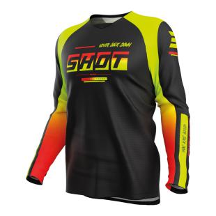 SHOT DRAW KID BLOCK JERSEY NEON YELLOW 10/11