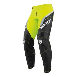 SHOT DRAW KID DAYTONA PANTS NEON YELLOW 26" 8/9