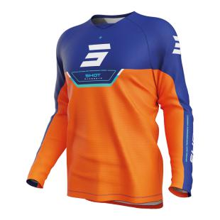 SHOT DRAW KID DAYTONA JERSEY ORANGE 8/9
