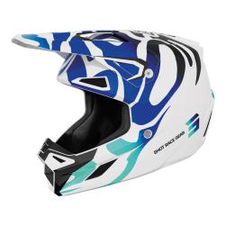 SHOT SPEED GHOST HELMET BLUE GLOSSY 12 / 2XL