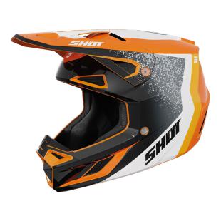 SHOT SPEED HYBRID HELMET ORANGE GLOSSY 10 / LG