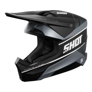 SHOT FURIOUS DUST HELMET BLACK MATT 07 / XS