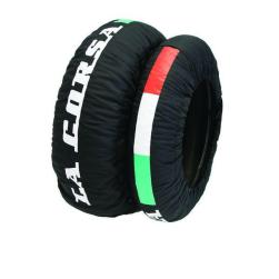 TYRE WARMER LA CORSA 3 STAGE 110/18 FRONT 130/18 REAR