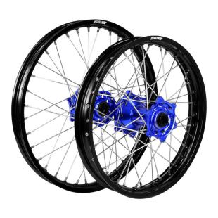 WHEEL SET YAMAHA BLK/BLUE/SILV YZF 14> 21/18