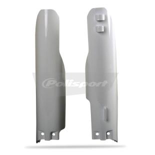 FORK COVERS RM125/250 01-06 WHITE