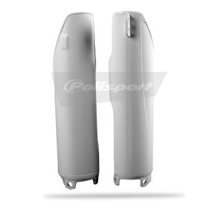FORK COVERS CR125/250 95-03 / CRF450R 02-03 WHITE