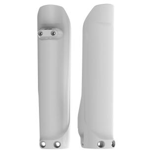 FORK COVERS HUSQ TC/FC/TE/FE WHITE