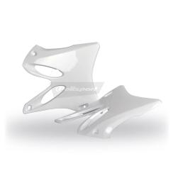 RAD COVERS YZ125/250 02-14 WHITE
