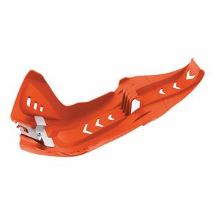 SKID + LINKAGE PLATE KTM/HUS ORG