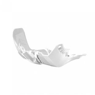 SKID PLATE FORTRESS KTM/HUSQ WHITE