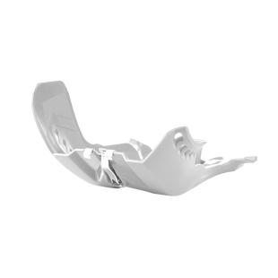 SKID PLATE FORTRESS KTM/HUSQ WHITE