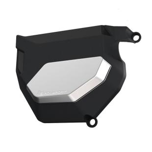 CLUTCH COVER YAM MT09/XSR 900 BLACK/SILVER