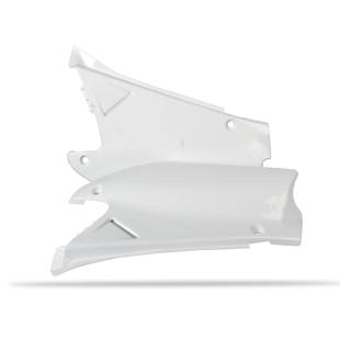 SIDE COVERS CR125/250 00-01 WHITE