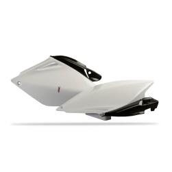 SIDE COVERS CRF250R 06-09 BLACK/WHITE