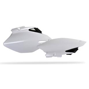 SIDE COVERS YZ250F/450F 06-09 WHITE