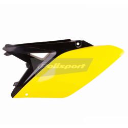 SIDE COVERS RM-Z250 10-18 BLACK/YELLOW