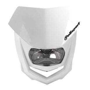 HEADLIGHT POLISPORT HALO WHITE/WHITE