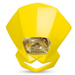 HEADLIGHT POLISPORT EMX YELLOW RM'01