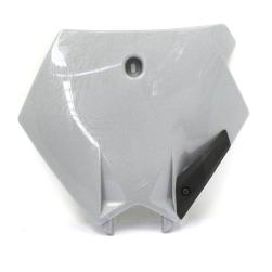 NUMBER PLATE KTM SX/SX-F/EXC SILVER