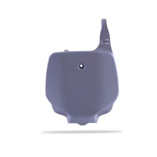 NUMBER PLATE KX85 01-13 / RM100 03-04 WHITE