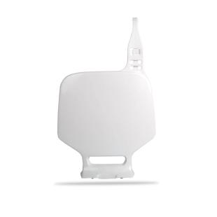 NUMBER PLATE YZ80/85 93-14 WHITE