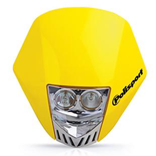 HEADLIGHT POLISPORT HMX DUAL YEL