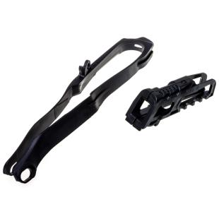 CHAIN GUIDE & SLIDER KIT HONDA BLACK