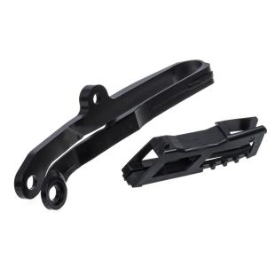CHAIN GUIDE & SLIDER KIT KAWASAKI BLACK