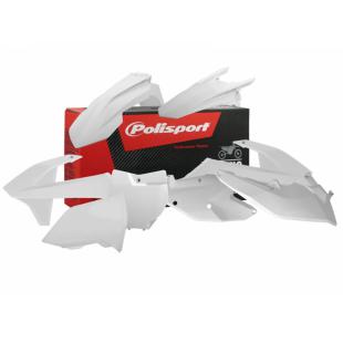 PLASTICS KIT KTM SX/SXF 16-18  WHITE