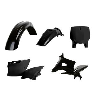 PLASTICS KIT KX125/250 96-98 BLACK