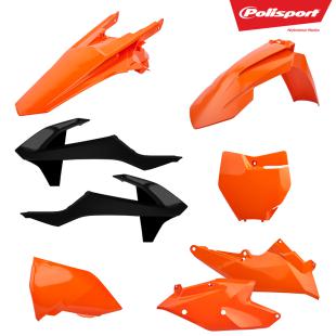 PLASTICS KIT KTM EXC/EXCF 17-19 OEM 17+19