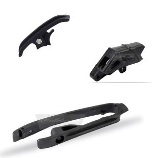 CHAIN GUIDE & SLIDER KIT KTM BLACK