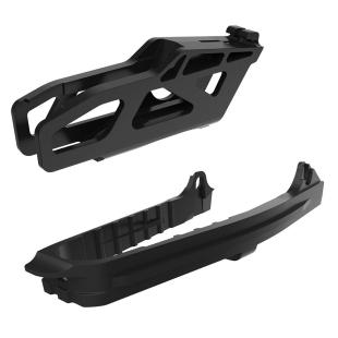 CHAIN GUIDE & SLIDER KIT SUZUKI BLACK