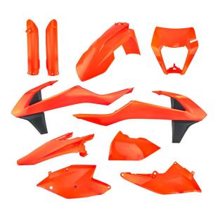 PLASTICS KIT KTM EXC/F 17-19 FL ORG